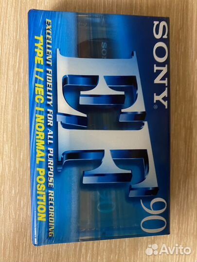 Кассета пленочная sony магнитофонная