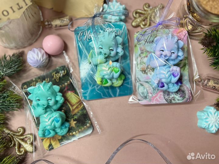 Мыло ручной работы. Дракон. Новый год