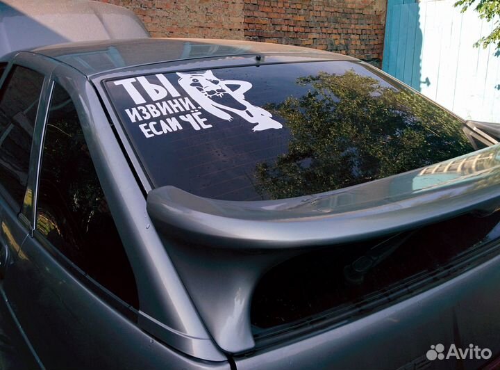 Пленка на заднее стекло, наклейка