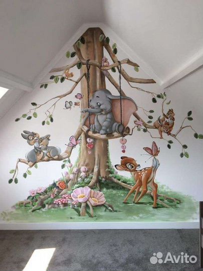 Художник роспись стен