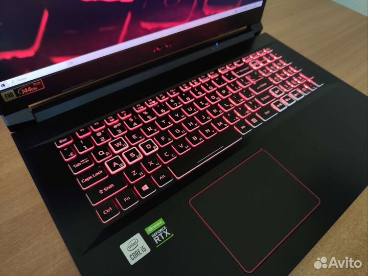Ноутбук Acer / 17 дюймов / RTX 3060 / 32gb / 144Hz