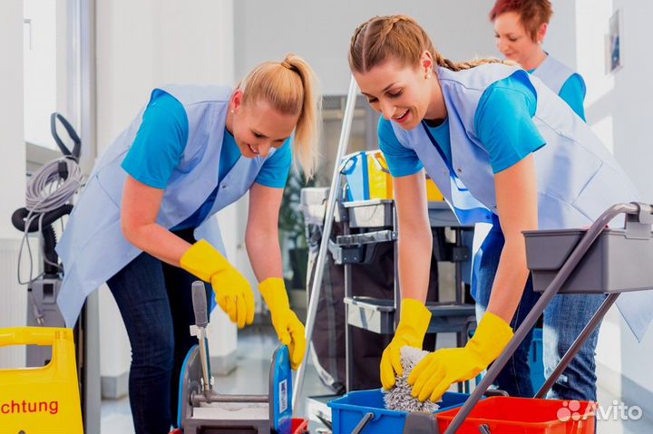 Уборщица (оплата в конце смены)