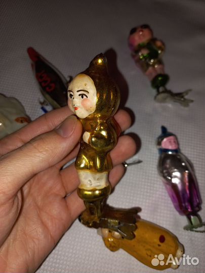 Елочные игрушки СССР