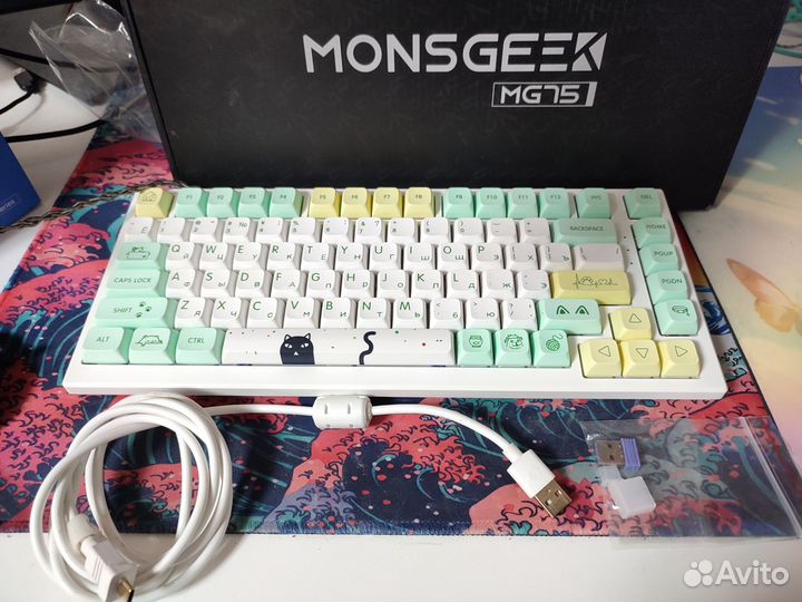 Механическая клавиатура Akko Monsgeek mg75w