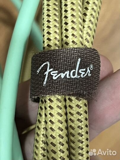 Кабель fender для электрогитары