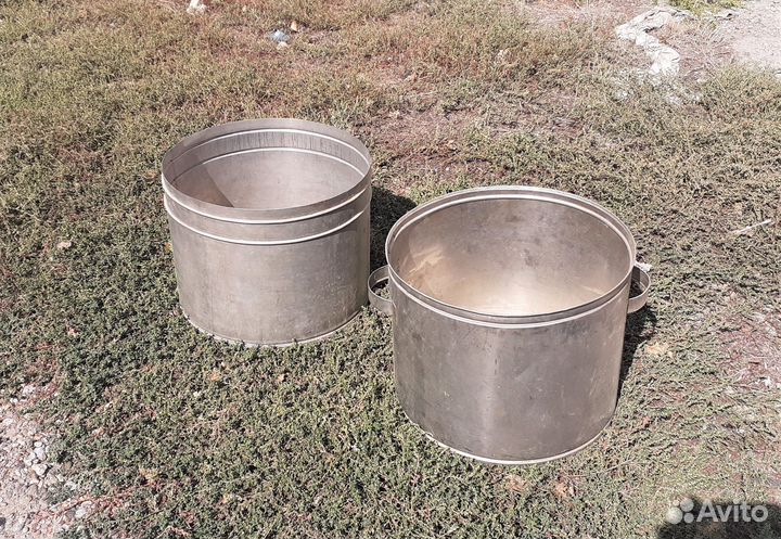 Бочка-ёмкость из нержавейки для засолки