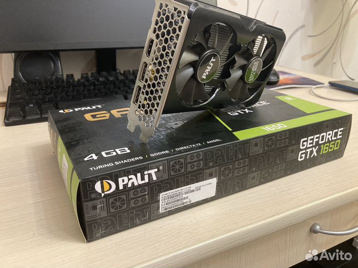 Palit GeForce GTX 1650 GamingPro 4GB