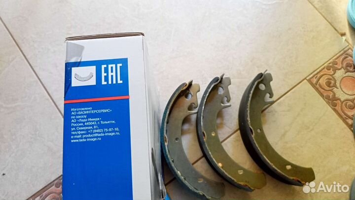 Задние тормозные колодки 2108-2115