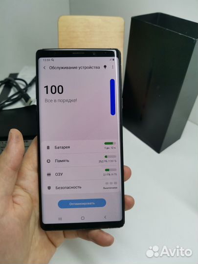 Samsung Galaxy Note 9, 6/128 ГБ