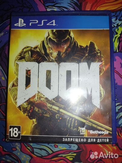 Игры для приставок ps4 Doom