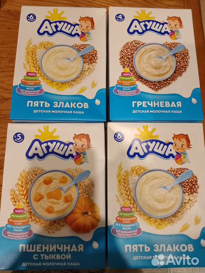 Сухая смесь агуша и каши