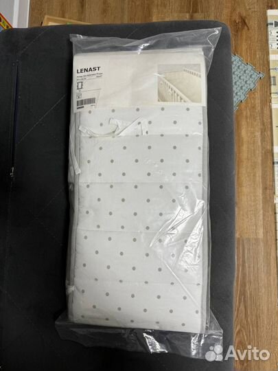 Бортики для кроватки IKEA lenast