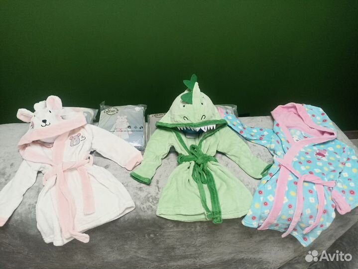 Халат банный детский