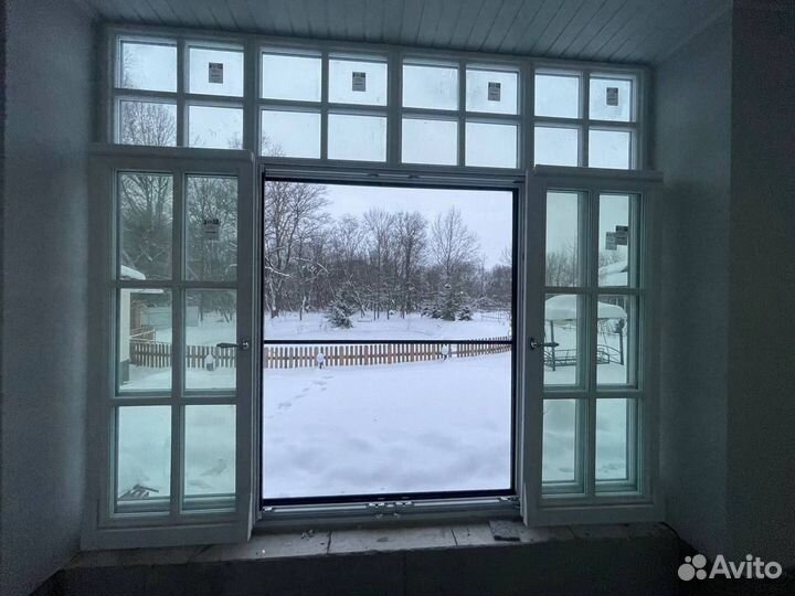 Панорамные окна терассы
