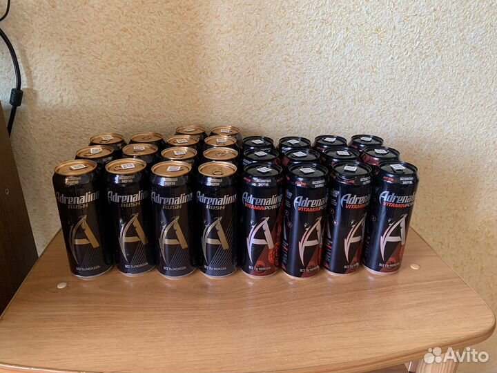 Adrenaline rush энергетики 0,5