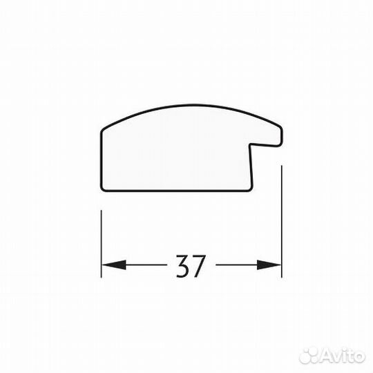 Зеркало Evoform Definite 90х70 BY 0683 в багетной