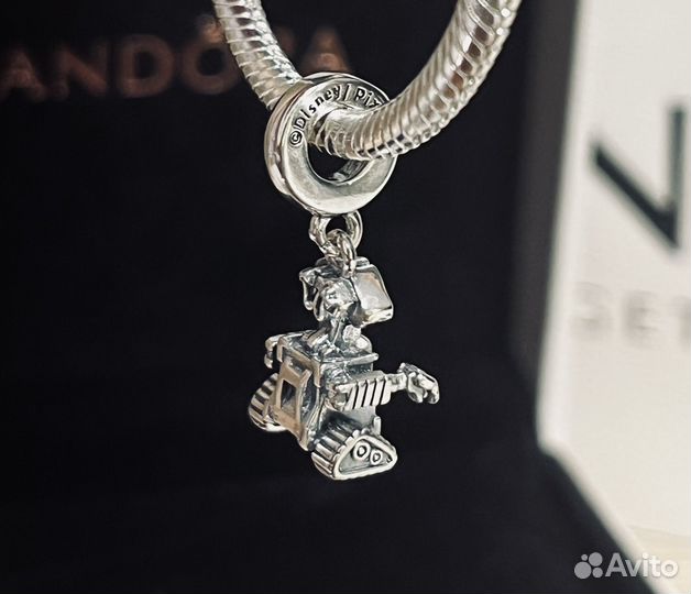 Валли шарм Walle подвеска silver