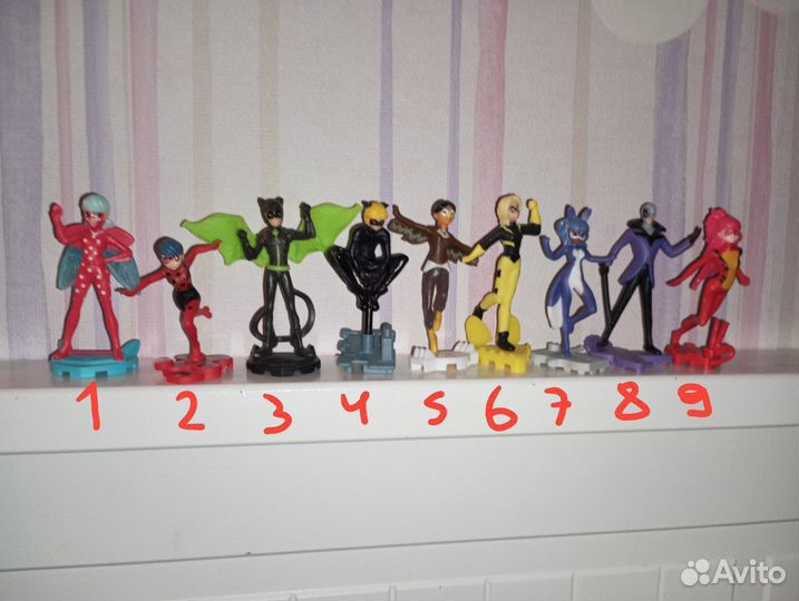 Леди Баг киндер фигурки