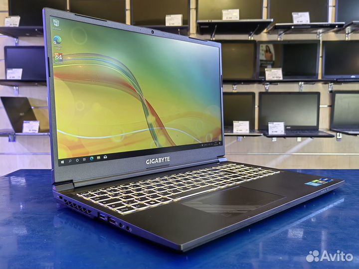 Новый игровой Gigabyte G5 Intel i5-12500H RTX