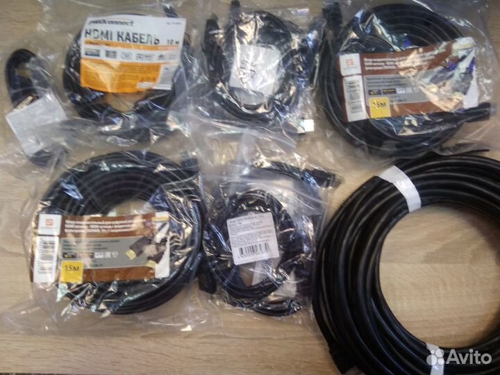 Кабель hdmi 1,5 м, 3 м., 5м.,10 м., 15 м., 20 м