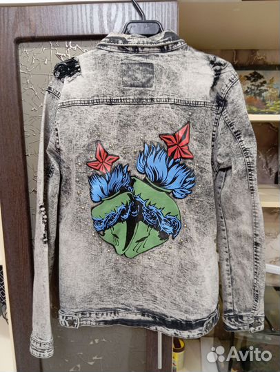 Джинсовая куртка унисекс