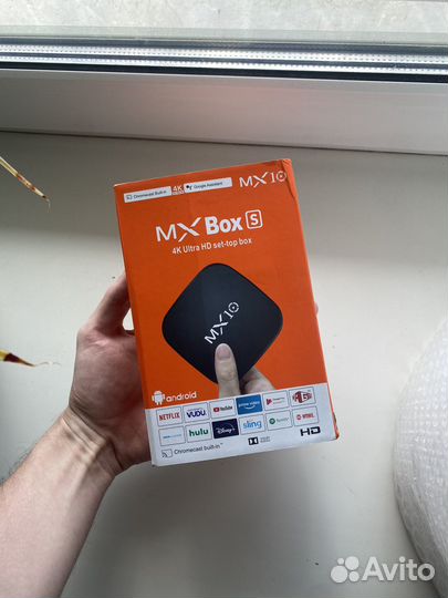 Тв Приставка MX Box S 4K 2nd Gen