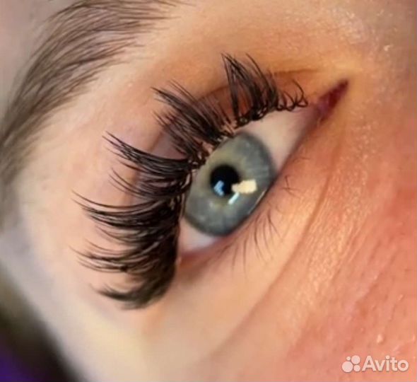 Наращивание ресниц модель