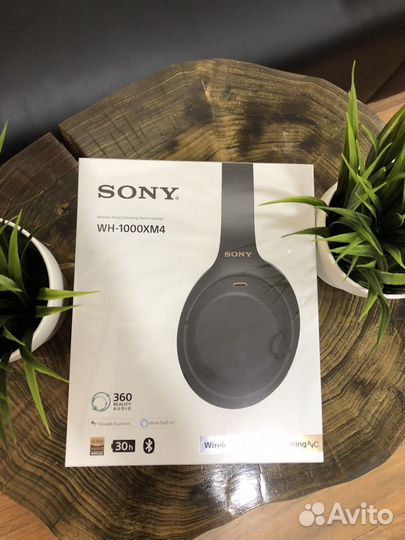 Беспроводные наушники sony wh 1000xm4 black