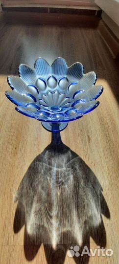 Ваза для фруктов на ножке СССР