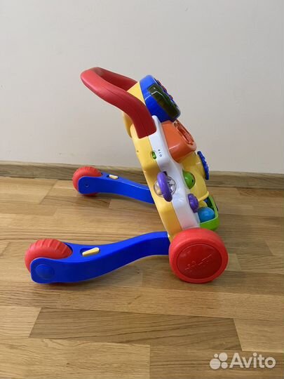 Ходунки каталка 2 в 1, игровой центр Chicco