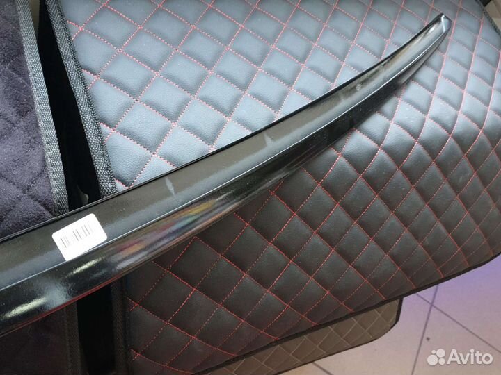 Лип спойлер для LADA Vesta узкий, неокраш