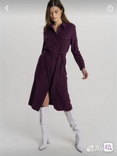 Платье женское с длинным рукавом