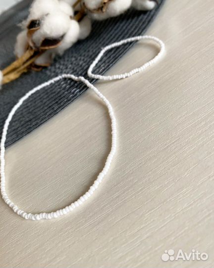 Чокер из бисера