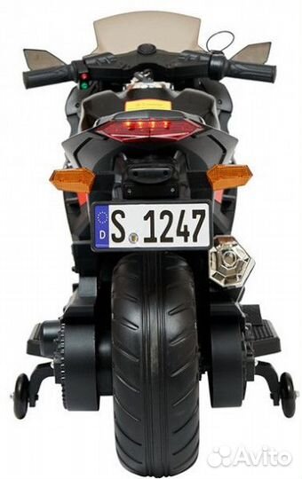 Детский электромотоцикл Kawasaki Ninja Black