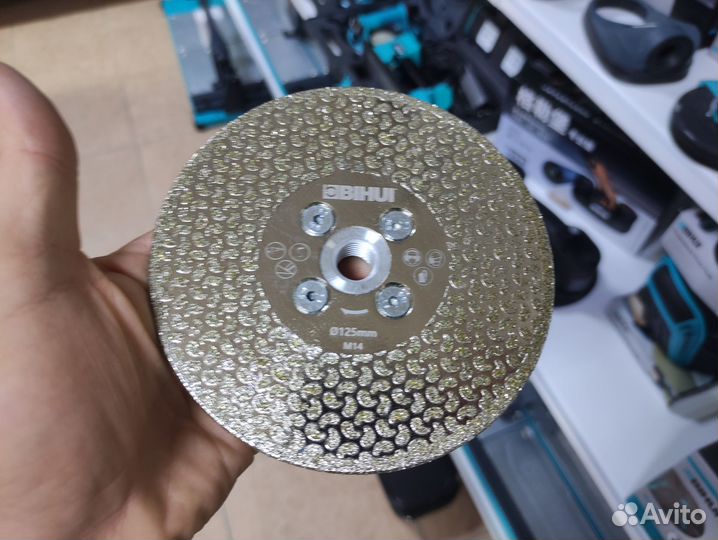 Алмазный диск для резки и шлифовки 125мм Electro