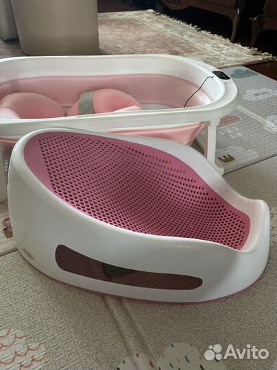 Горка для купания angelcare + ванночка складная