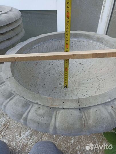 Вазоны бетонные