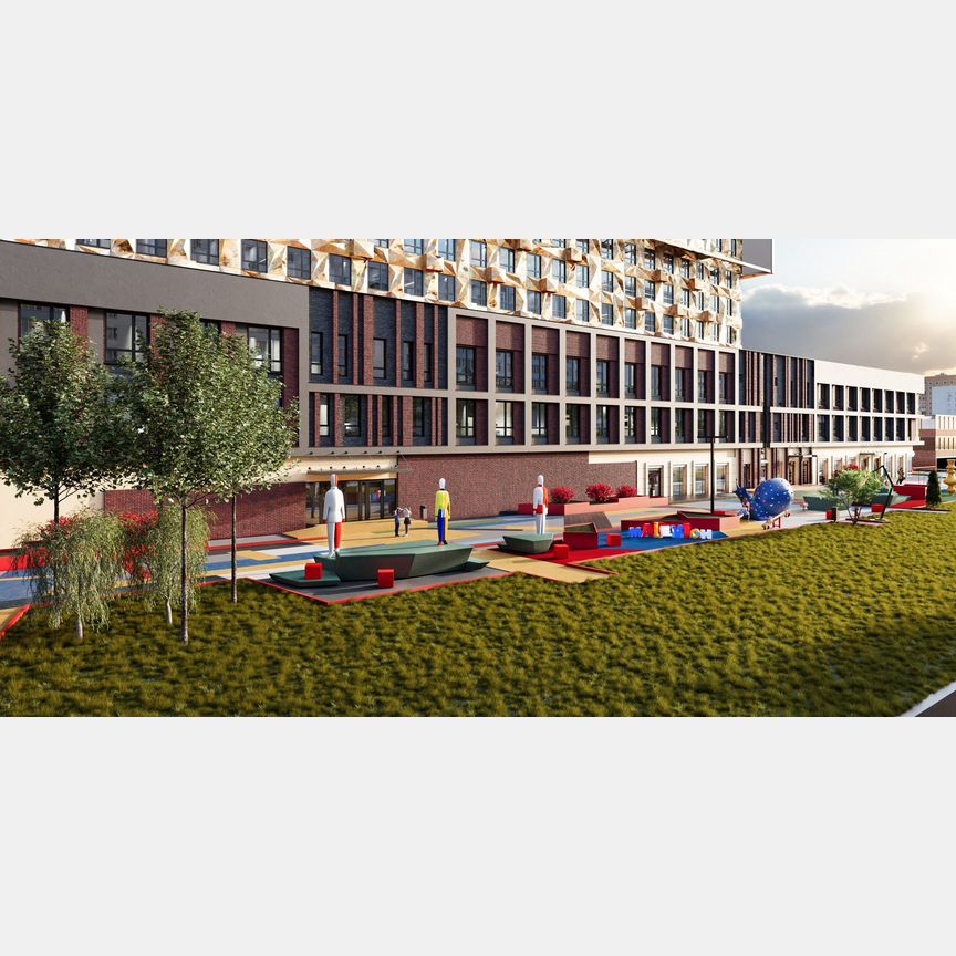 2-к. квартира, 70,7 м², 25/28 эт.