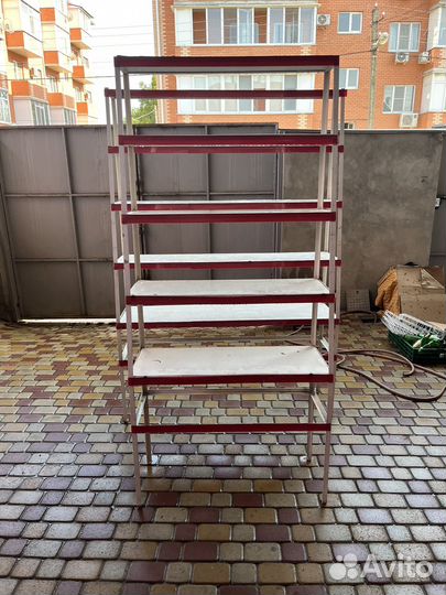 Стеллажи металлические из уголка