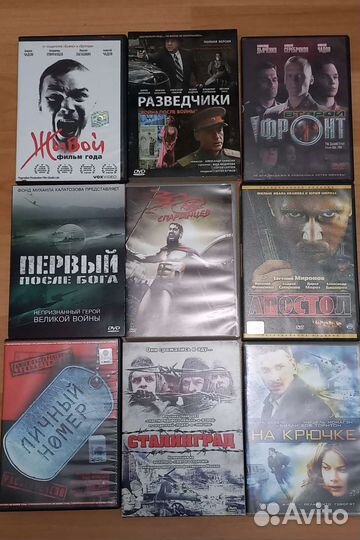 DVD- фильмы разные