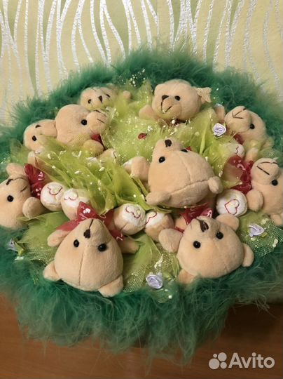 Букет из мишек