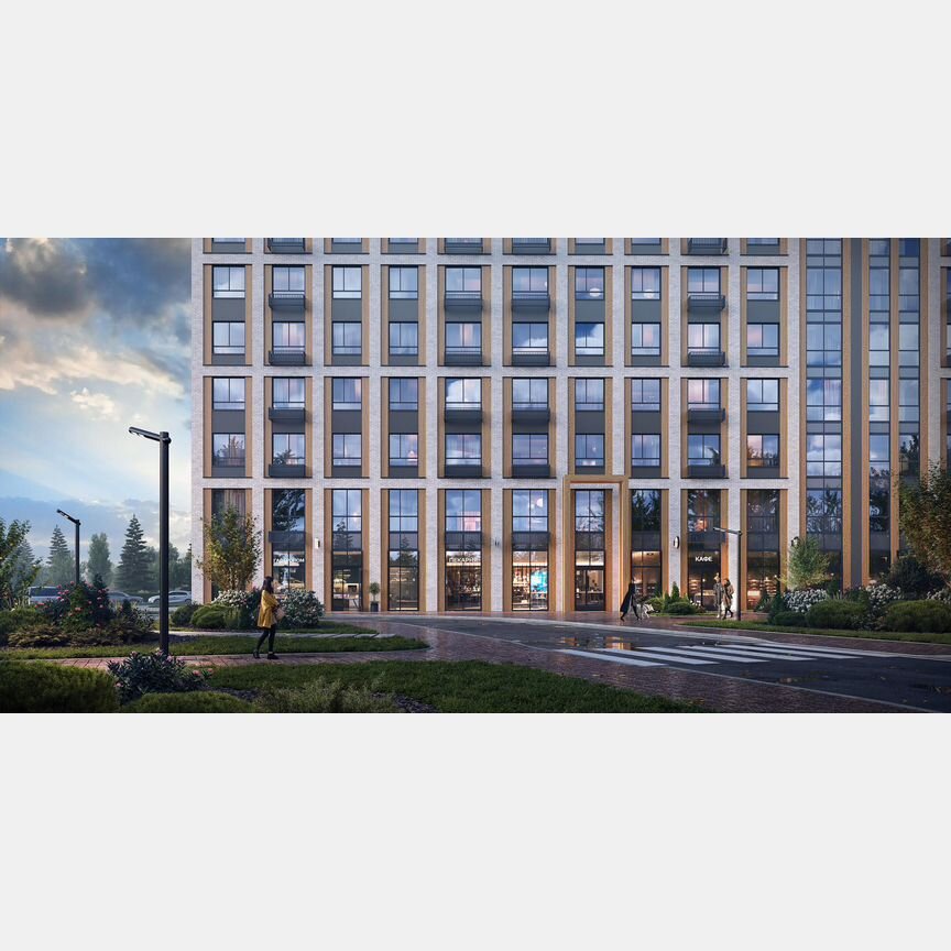 Квартира-студия, 22,5 м², 3/24 эт.