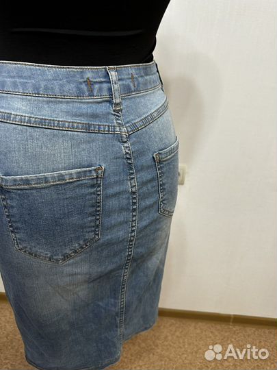 Юбка джинсовая