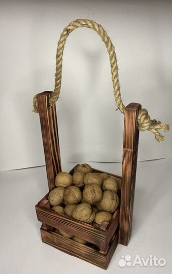 Ящик деревянный подарочный