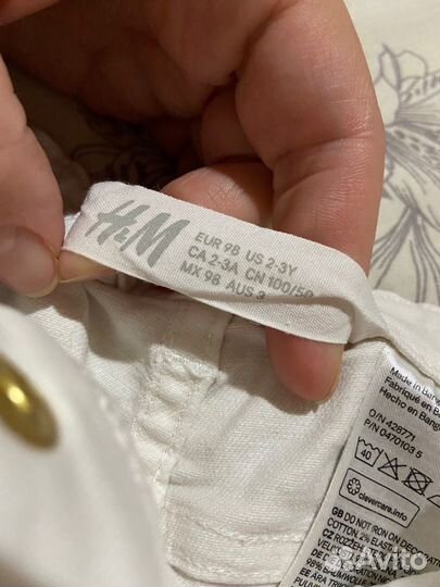 Шорты hm для девочки