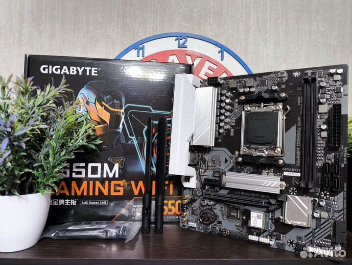 Мат. Плата Gigabyte B650M Gaming WI-FI