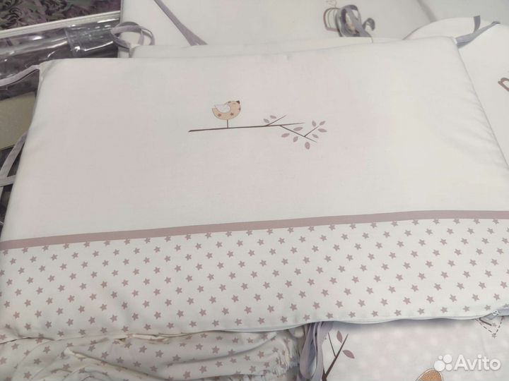 Детское постельное белье и бортики Perina