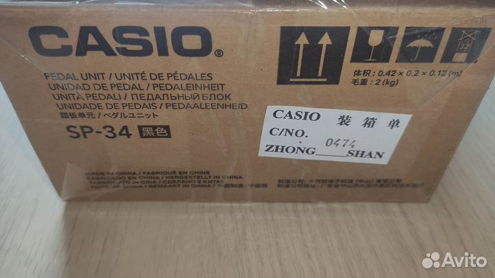 Тройная педаль Casio SP-34
