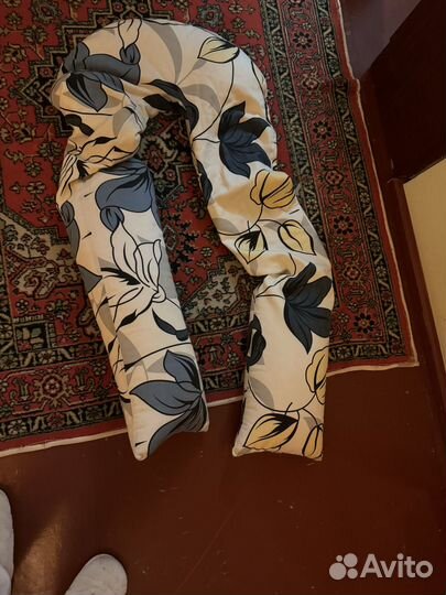 Подушка для беременных с шариками