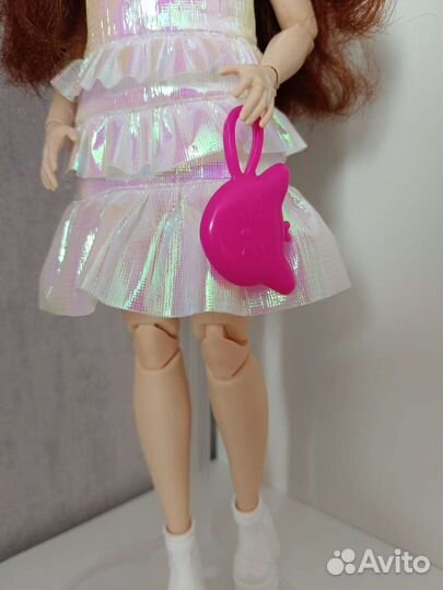 Принцесса Бэлль на шарнирном теле Барби йога пышка
